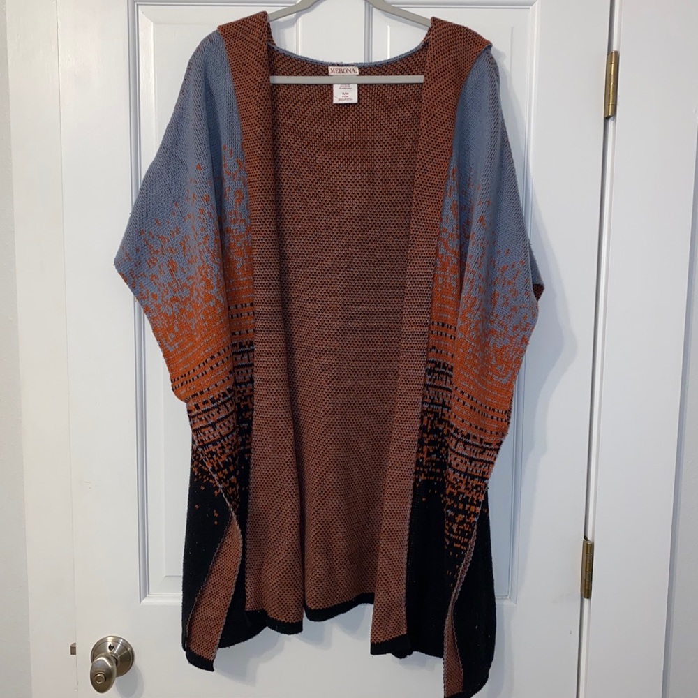 target poncho/cardigan